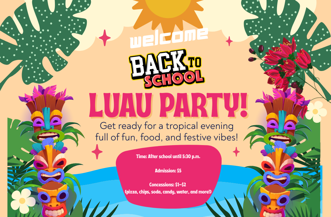  Back to School Luau Dance